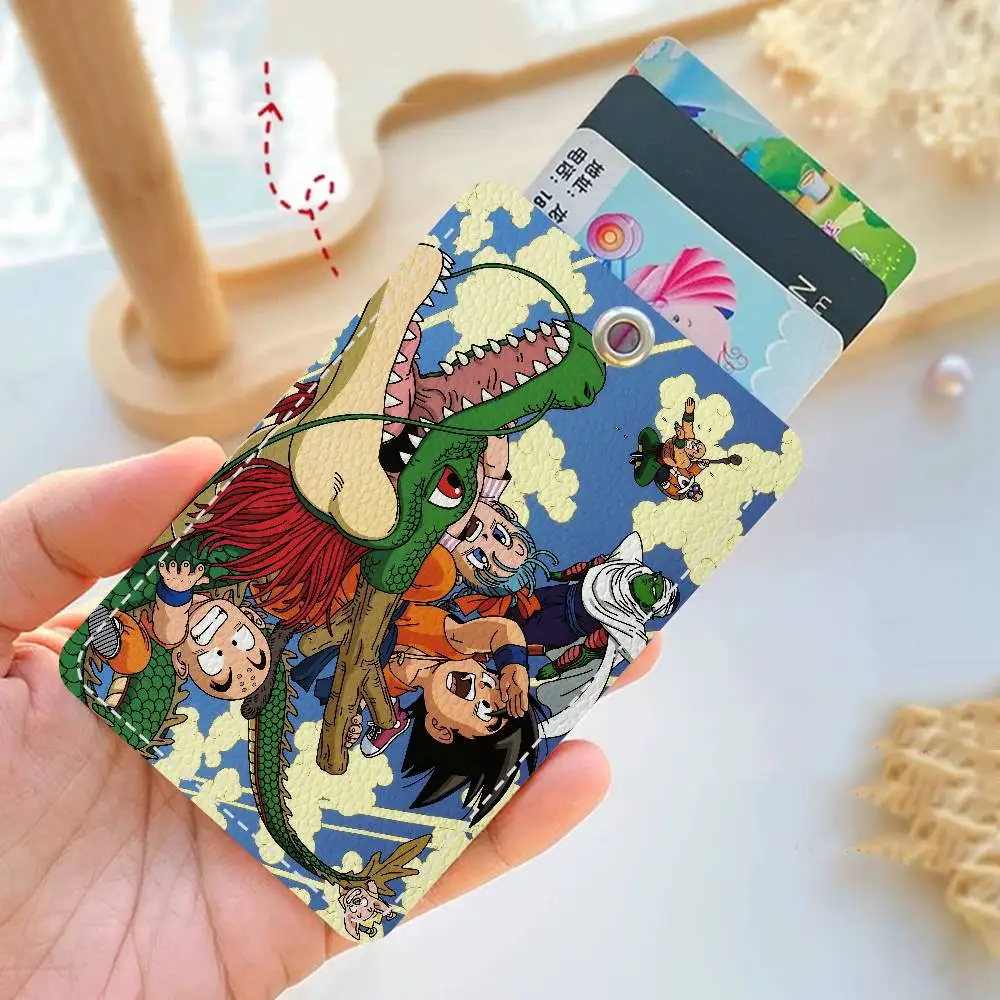 

Персонализированный держатель для карт Anime D-DRAGONs, подходит для банковских карт, проездных на метро и автобус, кошельков для карт, бейджей, брелоков.