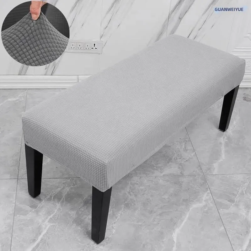 Thickened Rectangle Bench Cover Beautiful Piano Sofa Bench Shoe Changing Makeup Nordic Style Home Fabric Tablecloth Chair Pad