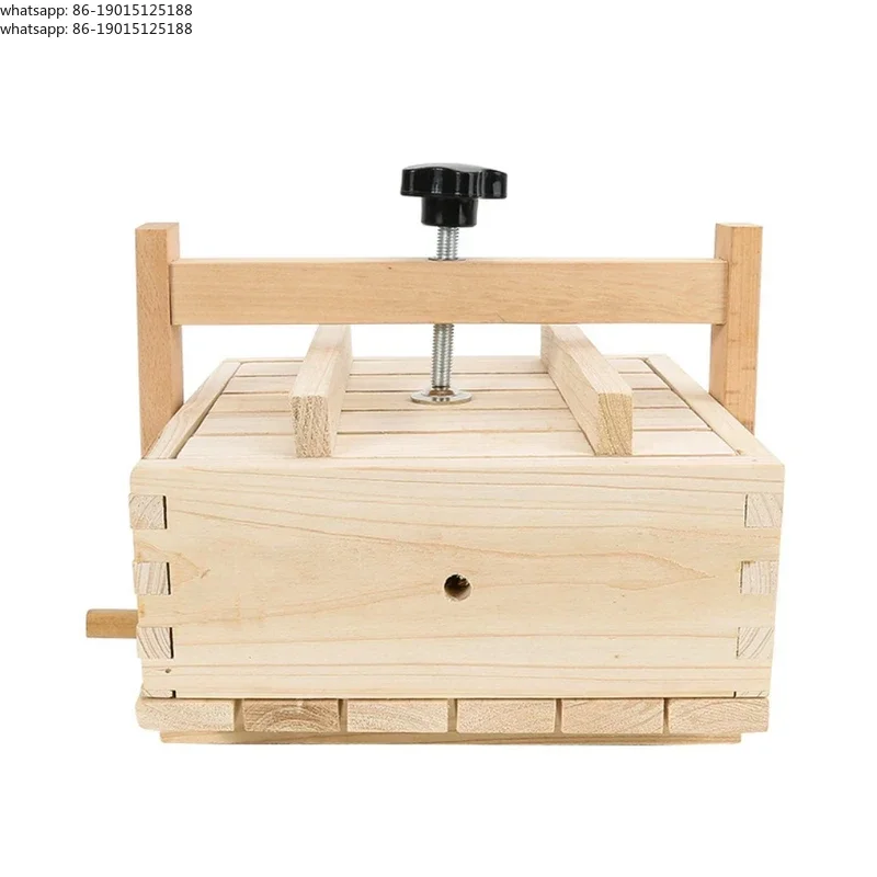Wooden Home Tofu Mould Set DIY Mould Kitchen Homemade Soy Curd Tofu Cooking Tool