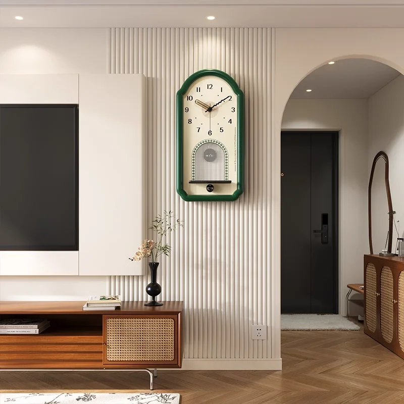 

20-Inch Large Fashion Retro Wall Clock, Living Room Decoration Home High-end Wall Clock, Simple Modern Clocks Wall Home Decor