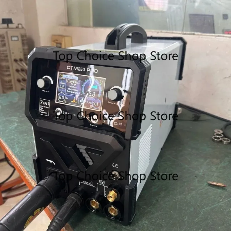 CTM250pro 7IN1 MIG TIG MMA Plasma Cutter Multi Function Aluminum Welding Machine