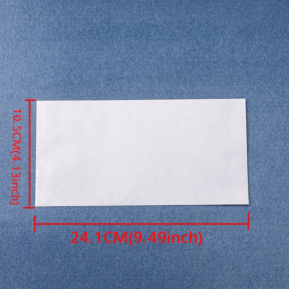 100200/300PCS Windowless white envelope 10 # Secure Business Envelope Can hold A4 paper Bill invoice Self sealing envelope