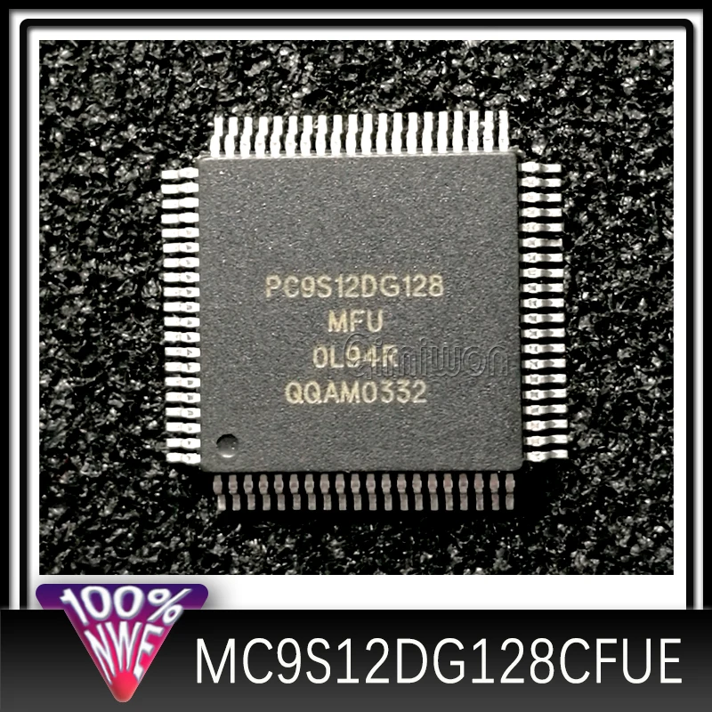 5~20PCS/LOT MC9S12DG128CFUE 16-bit HCS12 series microcontroller QFP-80（14×14mm）100% New Spot stock