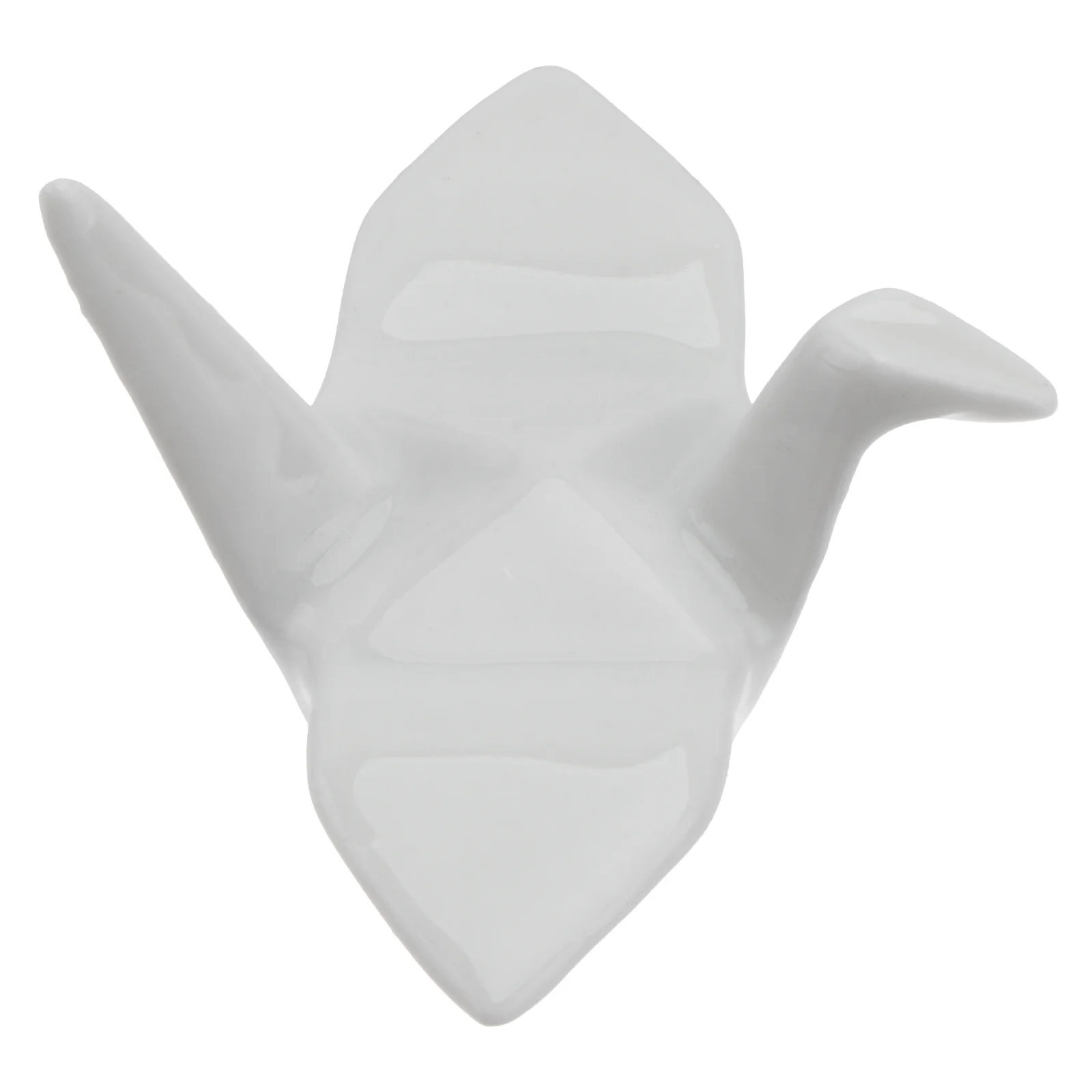 

1Pcs Japanese-Style Ceramics Chopsticks Holder Handmade Thousand Paper Crane Shape Chopsticks Spoon Fork Rest Smooth Sleek