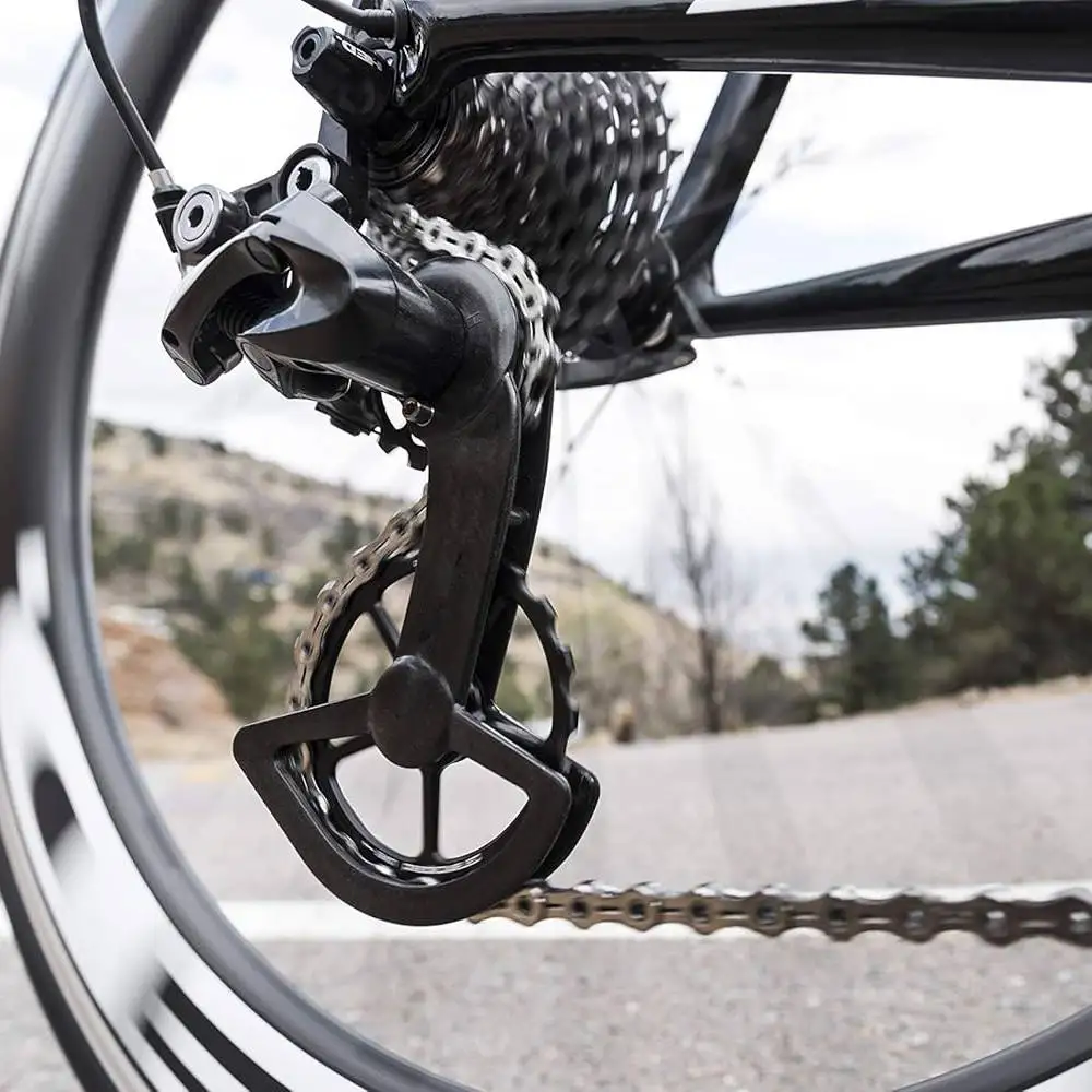 Rigging Sheaves Road Bike Carbon Fiber Ceramic Bearing Guide Wheel Rear Wheel Suitable for Gearbox(R7000 R8000)