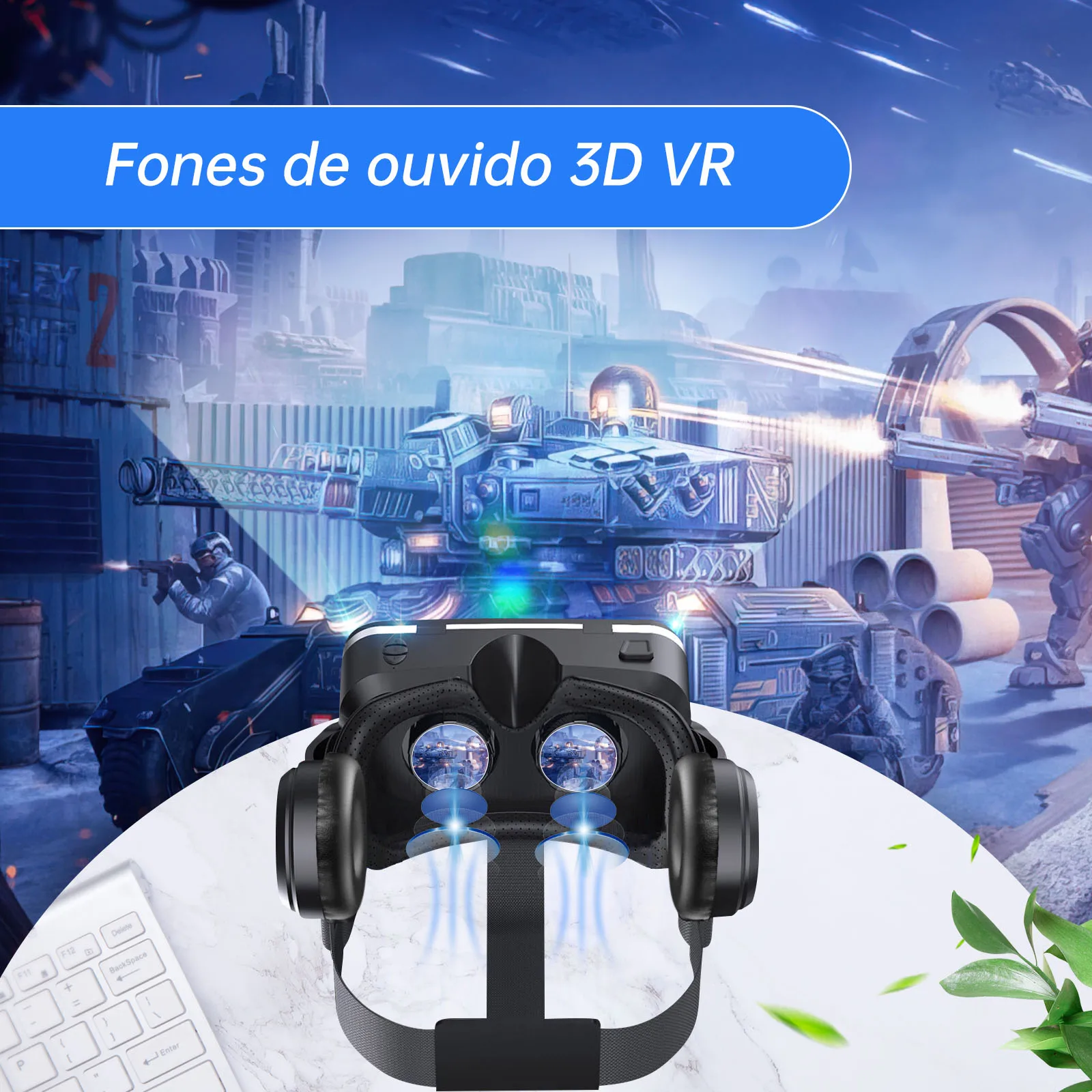 Shinecon Viar ثلاثية الأبعاد الواقع الافتراضي VR نظارات سماعة أجهزة خوذة العدسات نظارات ذكية للهواتف الذكية مع وحدات تحكم