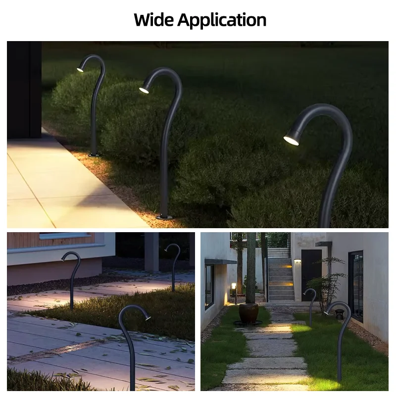 LED IP65 Aluminum Alloy for Park Garden Landscape Courtyard Street Outdoor Villa Waterproof Floor Mounted OUtdoor Lawn Light