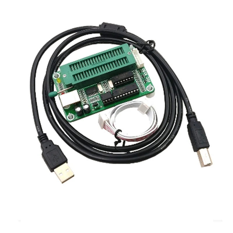 PIC K150 Programmer PIC MCU Microcore Burner USB Downloader with USB Cable-DTA9