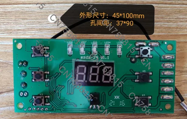 General Engineering Model with Remote Control and Sensors, 12/24V Parking Air Conditioning Control Panel