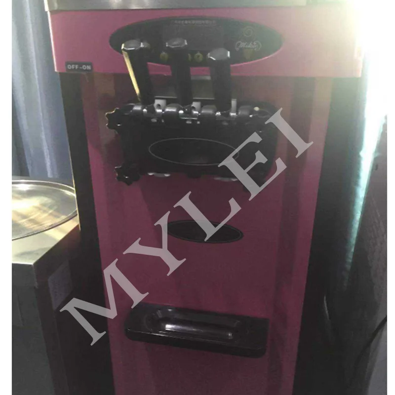 Colorful 3 Flavors Ice Cream Machine Business Ice Cream a Glace Machine Ice Cream Maker