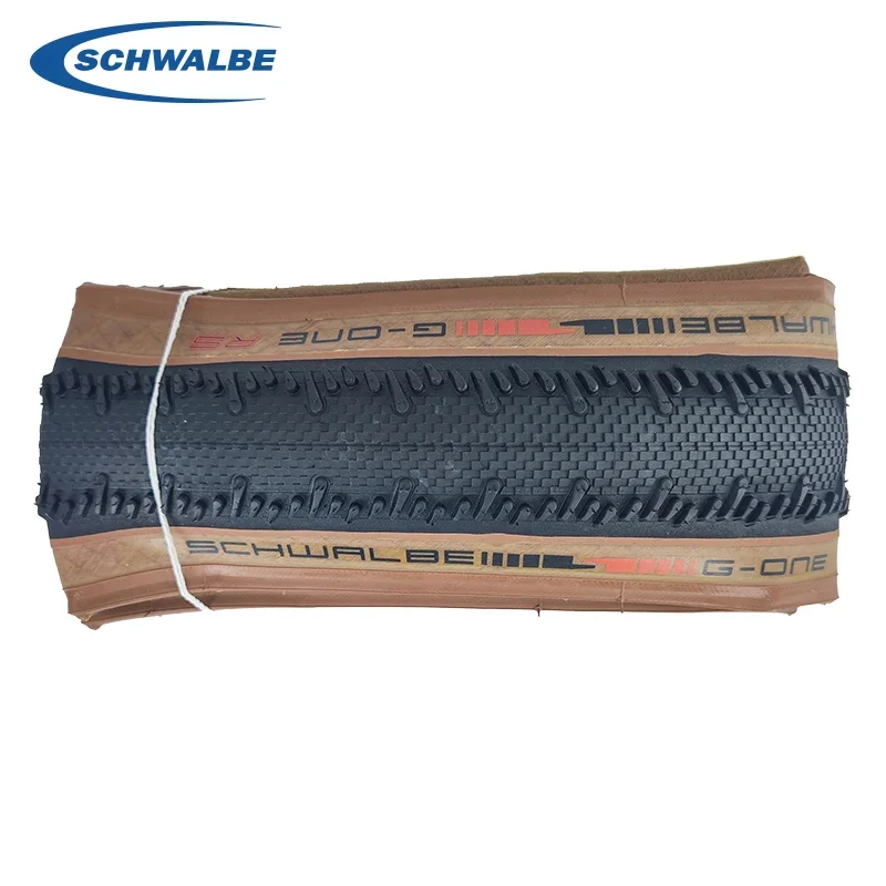 SCHWALBE Original G-ONE RS 700x35c/40c/45c Brown Sidewall Tubeless Folding Tire for XC Gravel Bike Touring Bicycle Cycling Parts