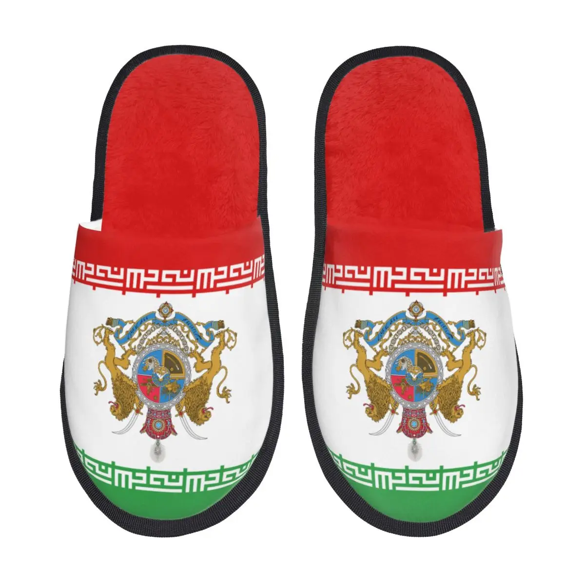 

Домашние тапочки с индивидуальным императорским гербом Ирана, женские, мягкие, с эффектом памяти, без застежек, для отелей