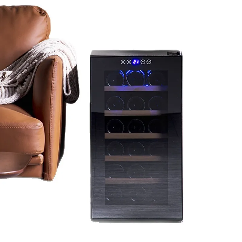 Wine cabinet, constant temperature wine cabinet, electronic mini household small cigar cabinet