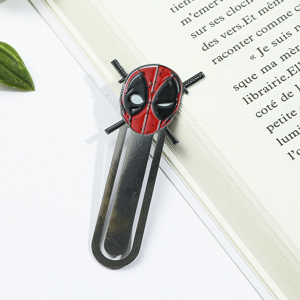 Creatieve cartoon boekenlegger, eenvoudige, prachtige, compacte, modieuze briefpapier- en kantoorbenodigdheden voor studenten.