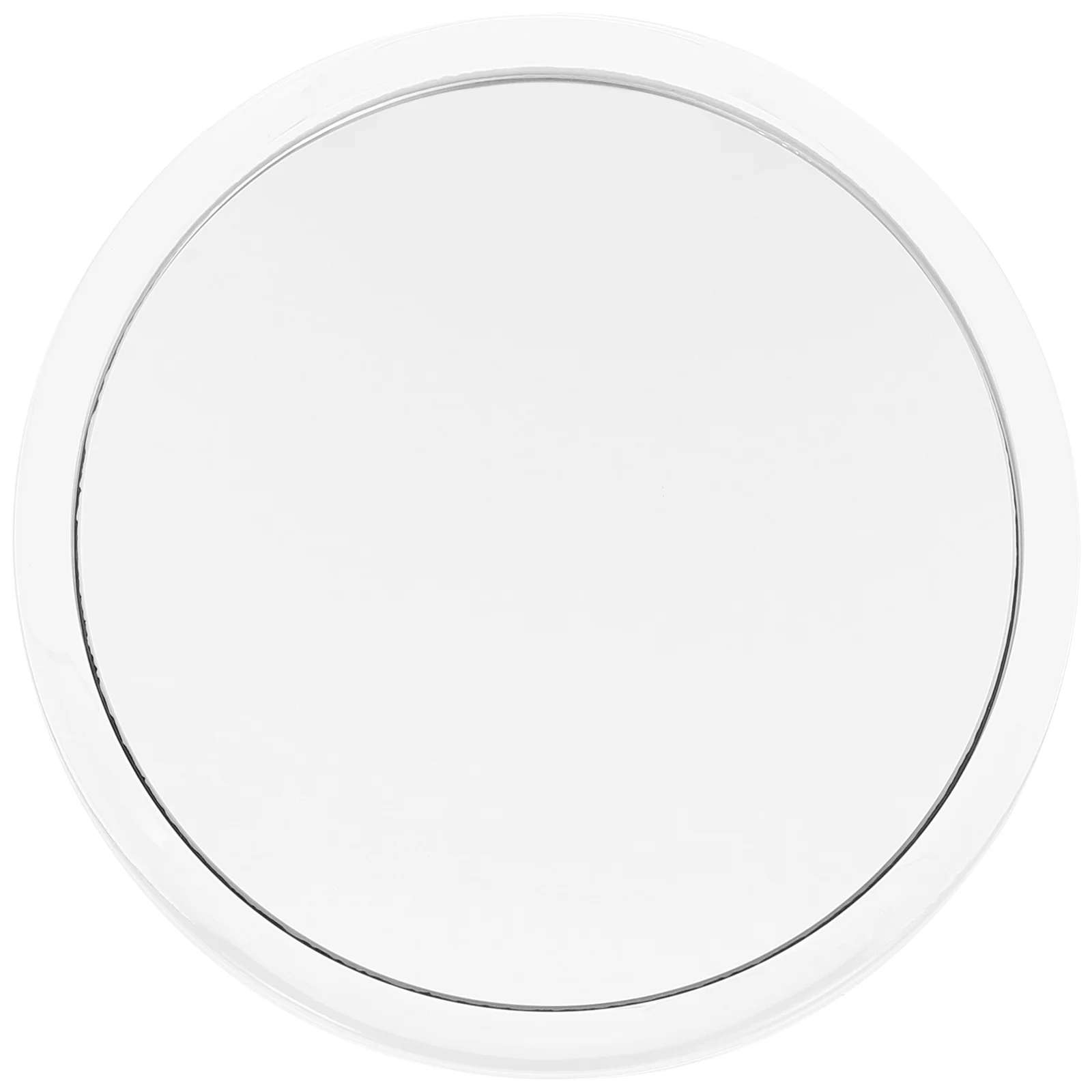 Miroir de poche avec ventouse grossissante, vanité de maquillage, pratique, acrylique blanc, utilisation 03