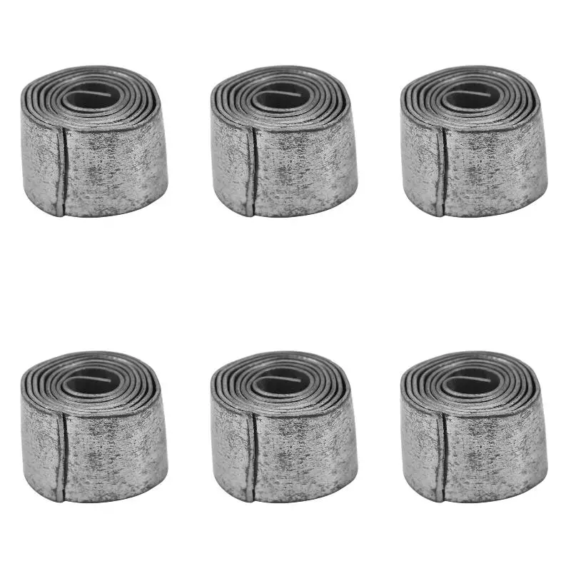 6Pack X(Soft Lead Sheet Roll Fishing Sinkers Clip Tackle 1.0MM