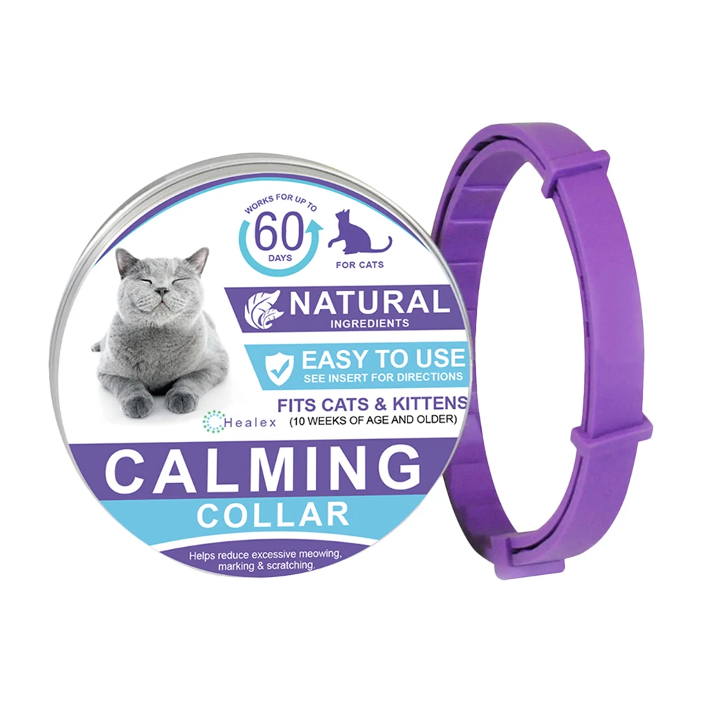 

TPR Stress Reduction Collar Adjustable 38cm Cat Kitten Collar Waterproof Relieve Anxiety Remove Restlessness Pet Accessories