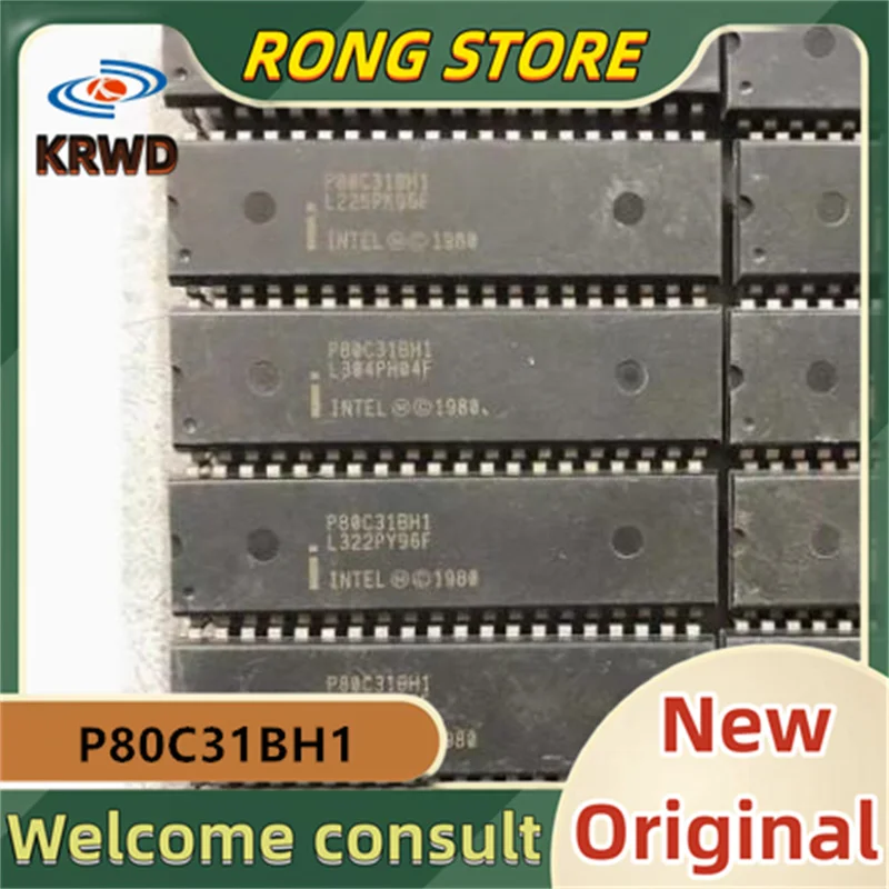 

5PCS P80C31BH1 New and original P80C31BH DIP-40