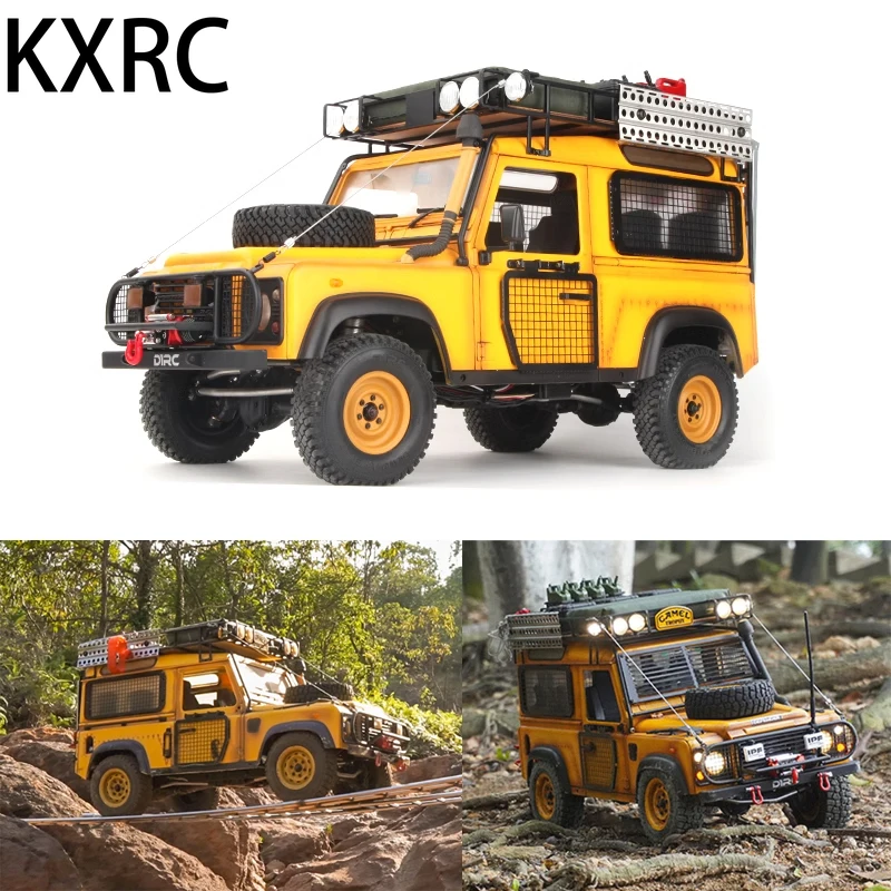 D90 Camel Cup Simulation 1/10 RC Crawler Car Metal Frame for Defender Remote Control Climbing Car 14+Y Toys Model Accessories