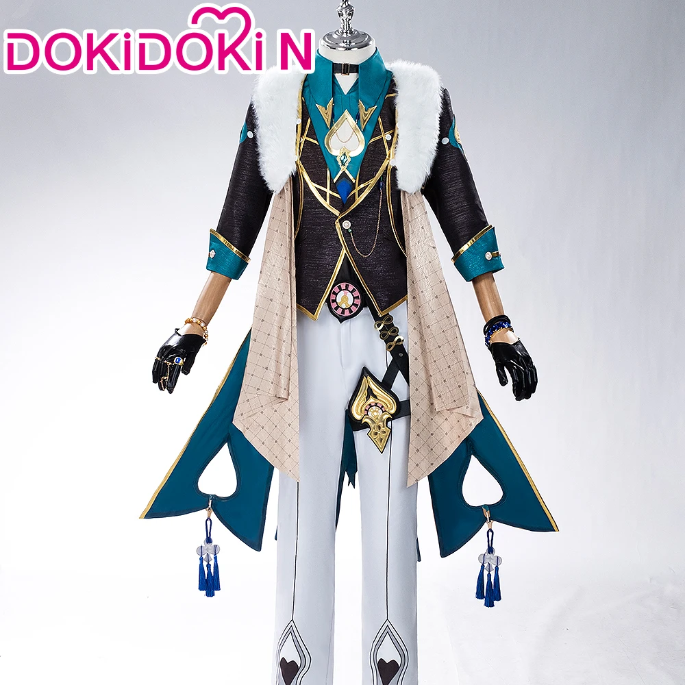 IN STOCK Aventurine Cosplay Costume Game Honkai: Star Rail Cosplay【XS-3XL】 DokiDoki-N Honkai Sha Jin Cosplay Costume Plus Size