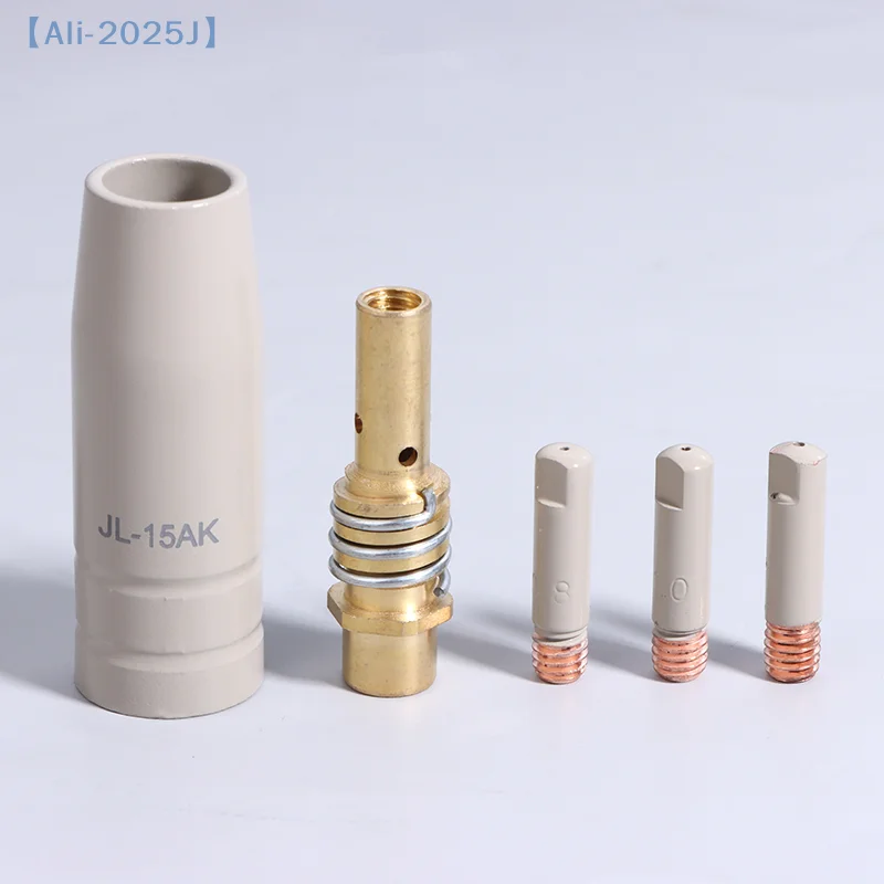 1/3Pcs 15AK Coating Protection Nozzle 0.8/1.0/1.2MM Contact Tips Non-stick Welding Slag European Airless Nozzle