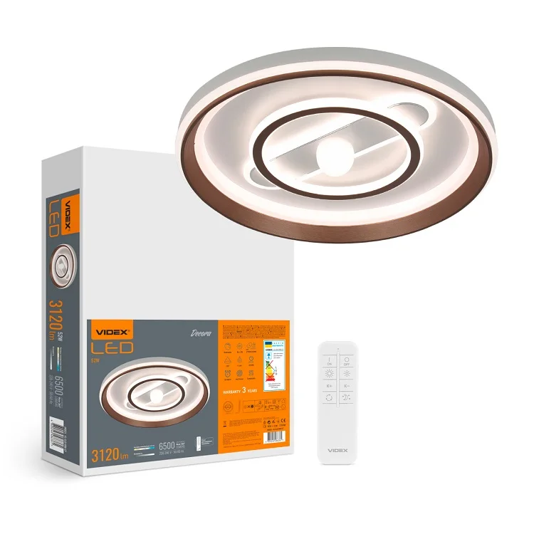 Indoor bedroom living room decoration modern simple round new acrylic LED ceiling lamp
