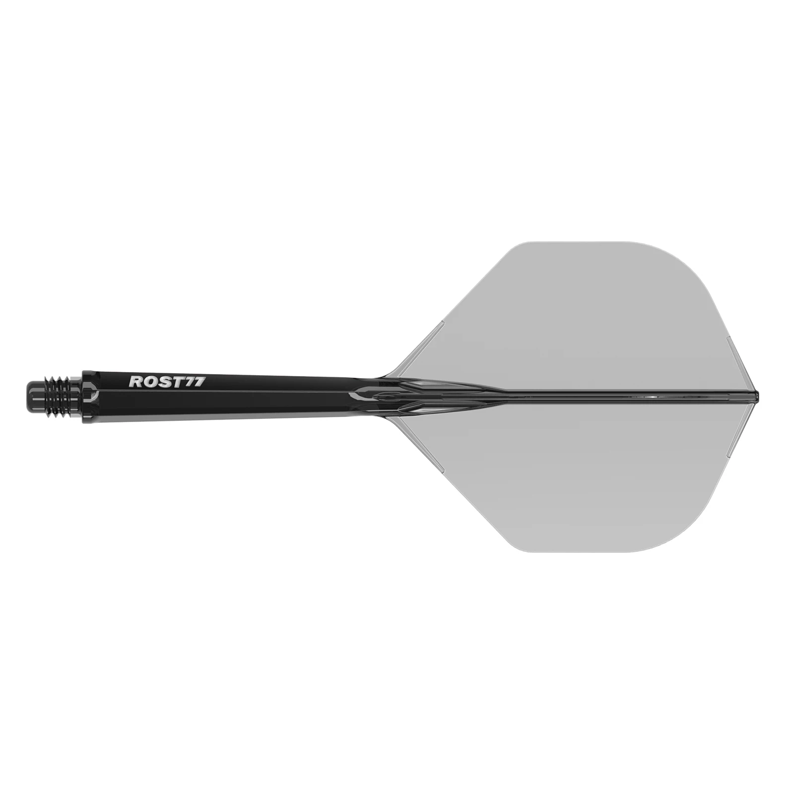 CUESOUL ROST 77 Integrated Dart Shaft and Flight Standard Shape 23mm-Transparent Color