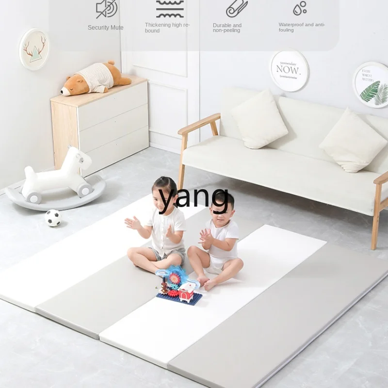 CX Baby Pu Climbing Pad Thick 4cm Children Infants Floor Mat Non-Toxic Odorless Folding