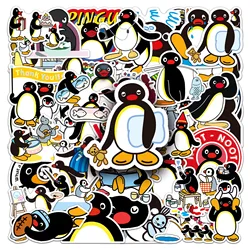 50Pcs Cute Pingu Stickers Pingu DIY Stickers Scrapbooking Phone Luggage Skateboard Waterproof Decals