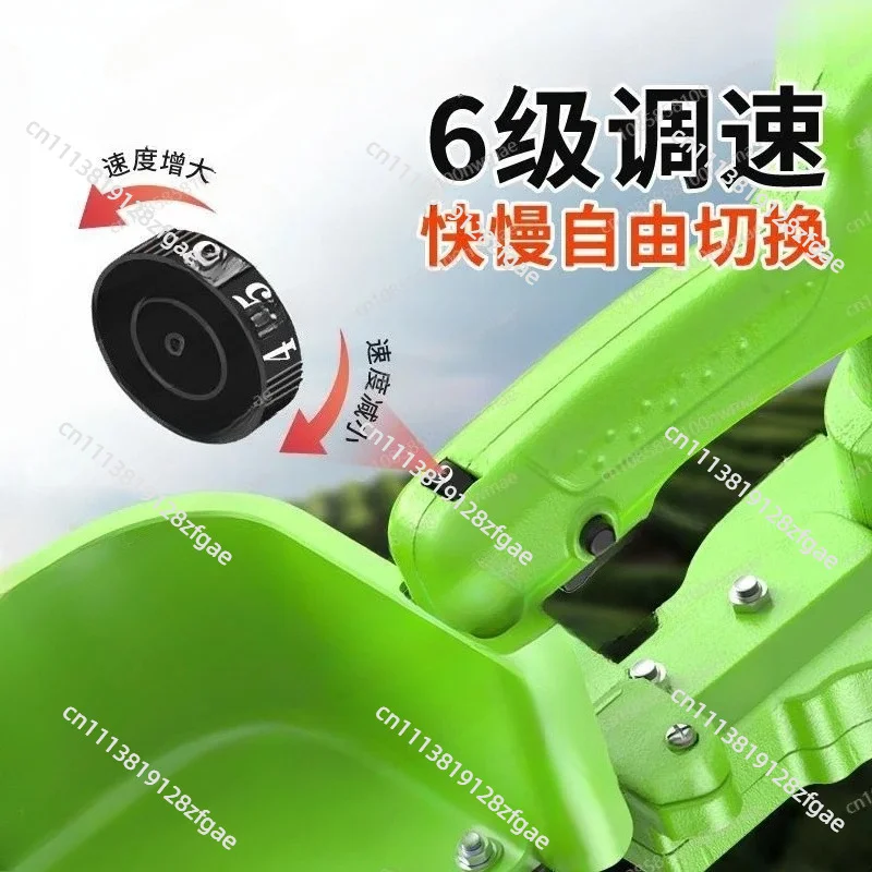 Rechargeable Tea Picking Machine with Speed Control, Brushless Electric Hedge Trimmer Gardening Artifact