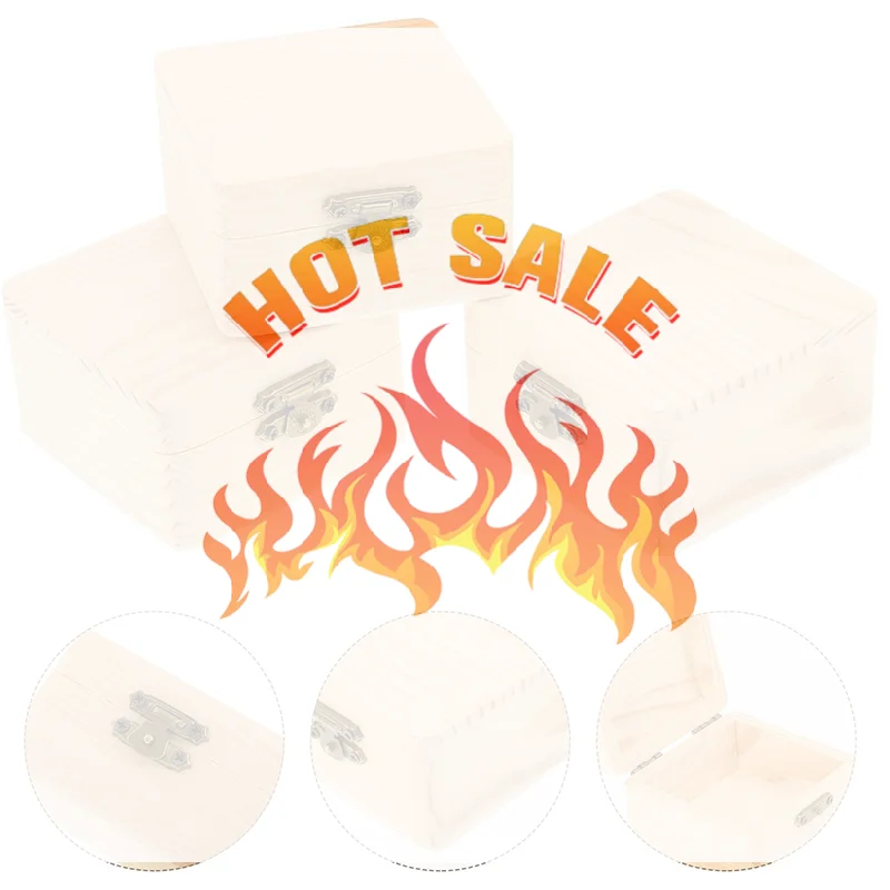 

8x8x4,7 см, однотонная упаковочная коробка из натурального дерева, коробка для хранения, подарочная коробка, деревянная коробка для хранения, коробка для хранения домашних мелочей