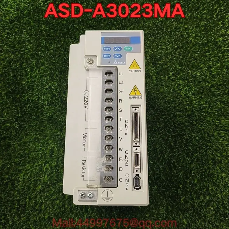 Second-hand ASD-A3023MA servo drive function test is normal