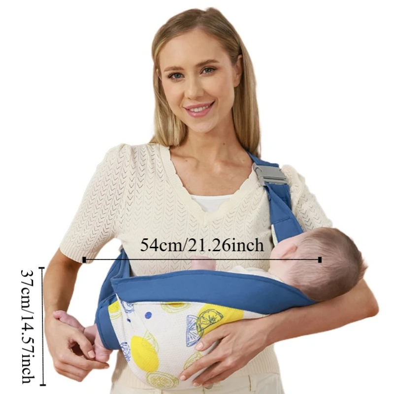 Porte-bébé respirant pour nouveau-né, sac kangourou pour bébé, sacs à dos en maille, Type de maintien horizontal