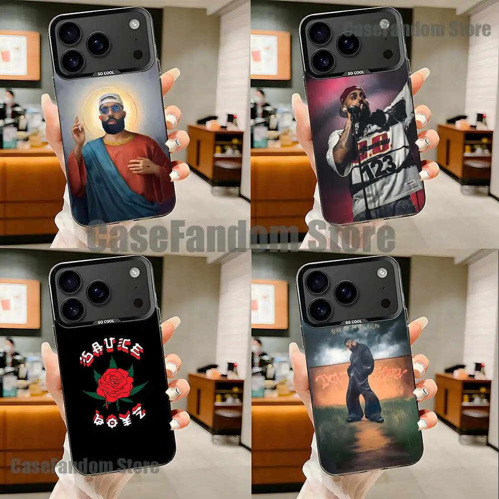 

E-Eladio C-Carrion DON KBRN For Black Candy Matte Cover iPhone 17,16,15,14,13,12,11,Pro,MAX,Plus