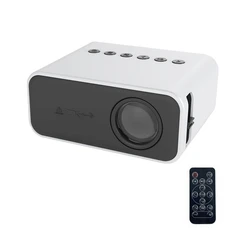 Portable Mini Projector Home Theater Media Player Cinema Wireless Mulitscreen Projector For Iphone Android Easy To Use - UK Plug