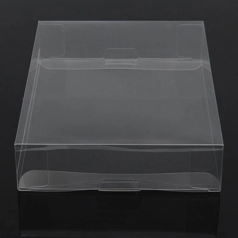 Caja protectora de cartucho de juego transparente, 1 piezas, N64