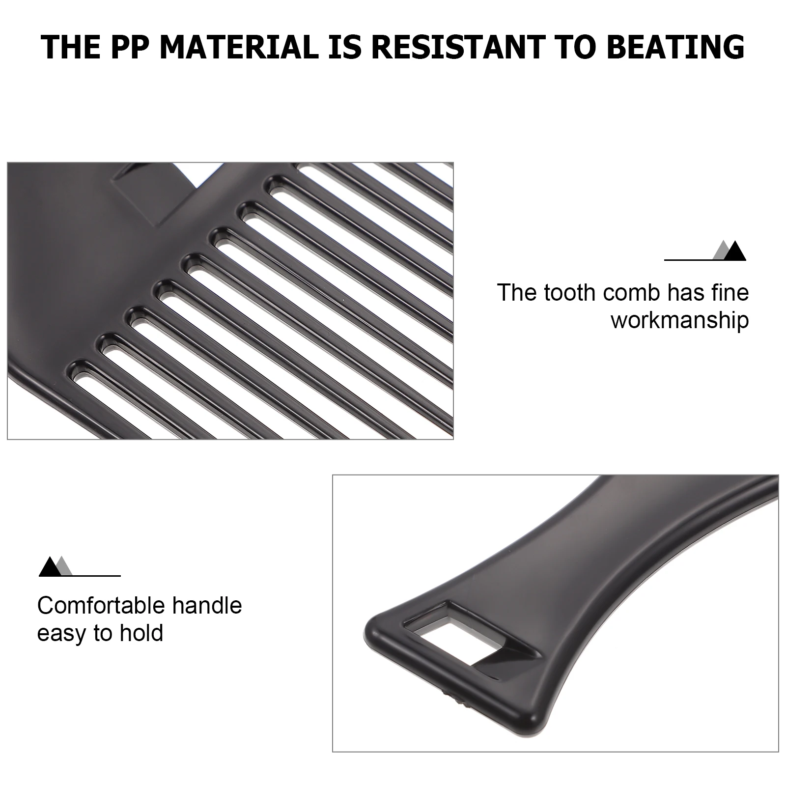 

2pcs Wide Oil For Men Detangling Accessories Hair Styling Combs Salon Hair Styling Combs Home Travel Use Durable