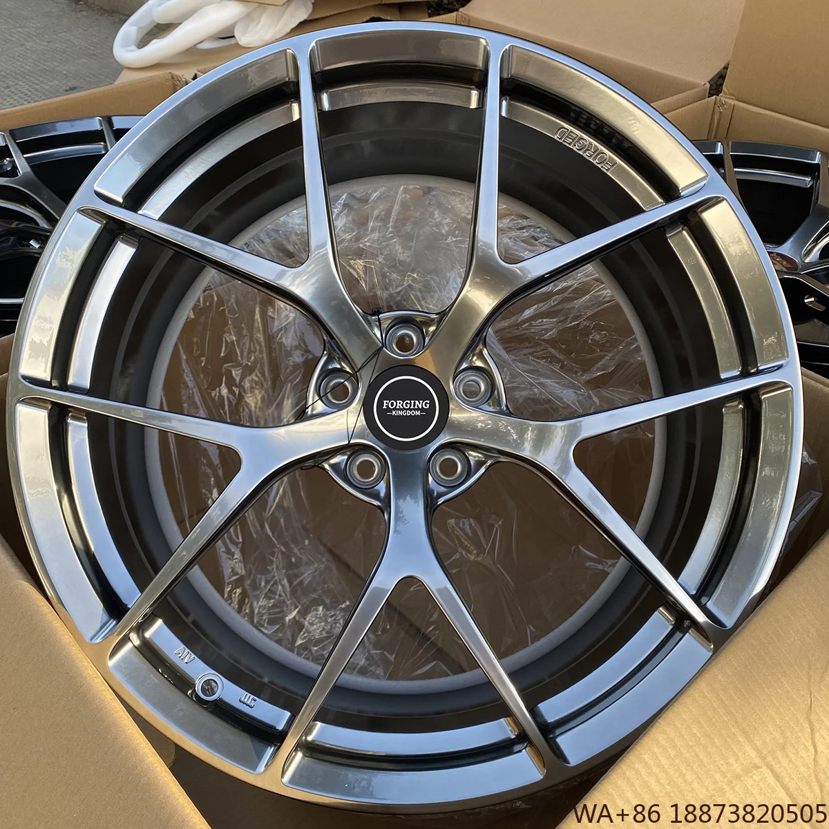 Xianglun Hollow Lightweight Forged Aluminum Wheel Hub 17-26 Pulgadas 5*112 5*114.3 5*120 5*130 40mm Multi Spoke Retrofit/Upgrade
