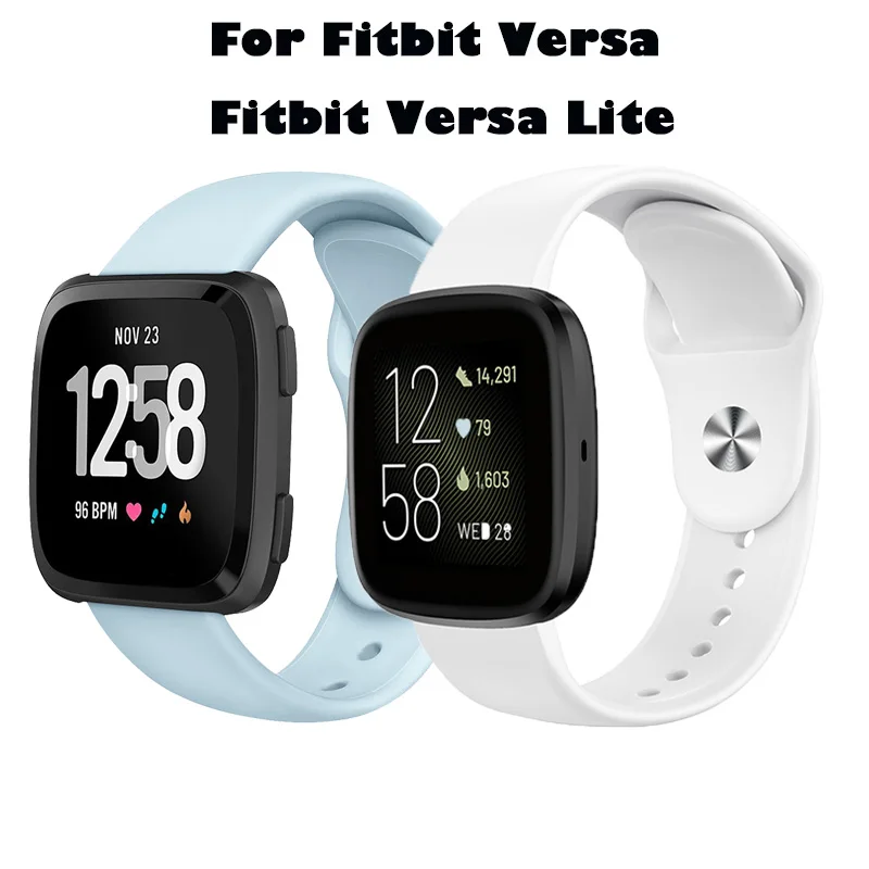 

Watch Straps for Fitbit Versa 2 /Fitbit Versa /Versa Lite/Versa Special Edition,Silicone Watch Band for Fitbit Versa Smart Watch