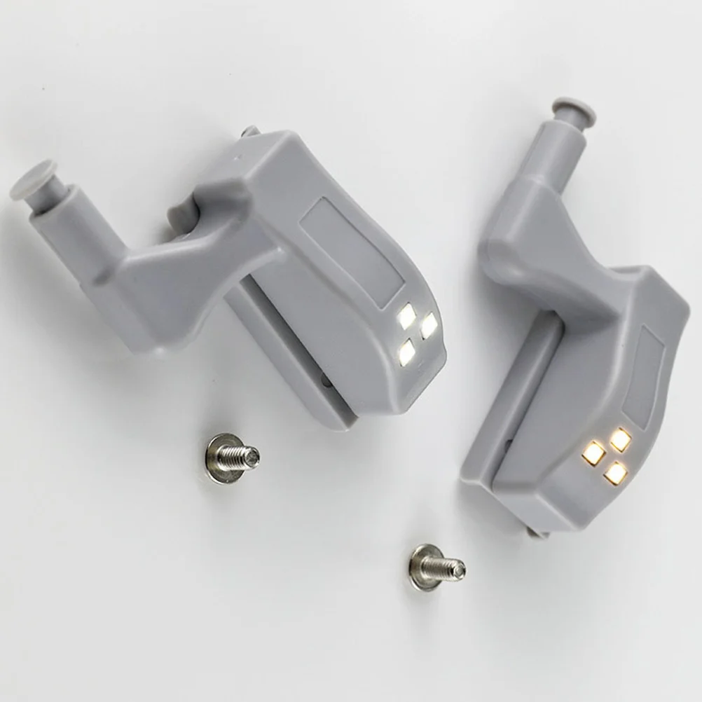 10 قطعة أضواء المفصلي Led اللمس للخزائن 0.25 واط الذكية مصباح لجهاز الاستشعار السيارات على قبالة إضاءة الخزانة للمطبخ خزانة المنزل