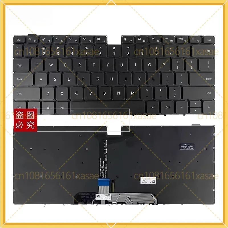 Laptop Keyboard For HUAWEI NbB-WAH9P WAE9P WAQ9R HLY-W29RL KLVL-WFH9 New
