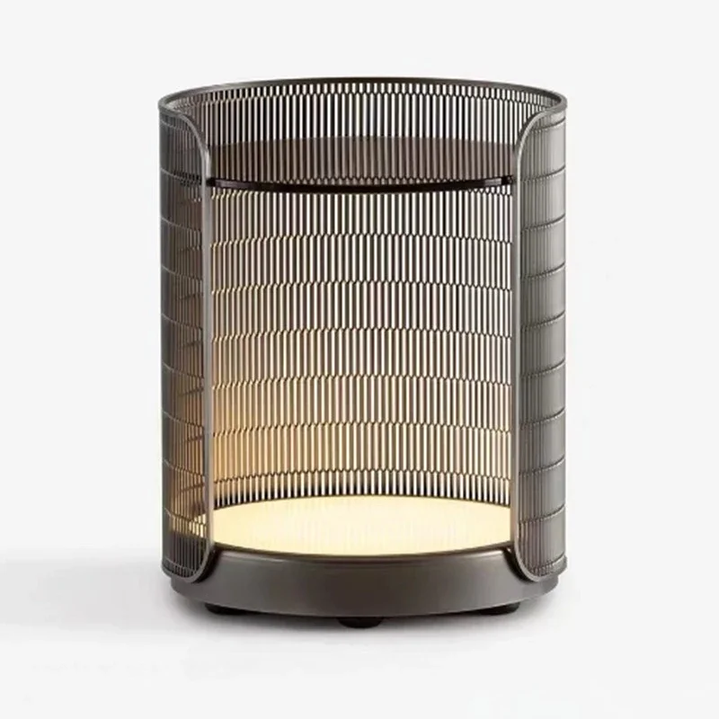 Light luxury bedroom bedside table integrated floor modern minimalist living room side few storage atmosphere table few lamps