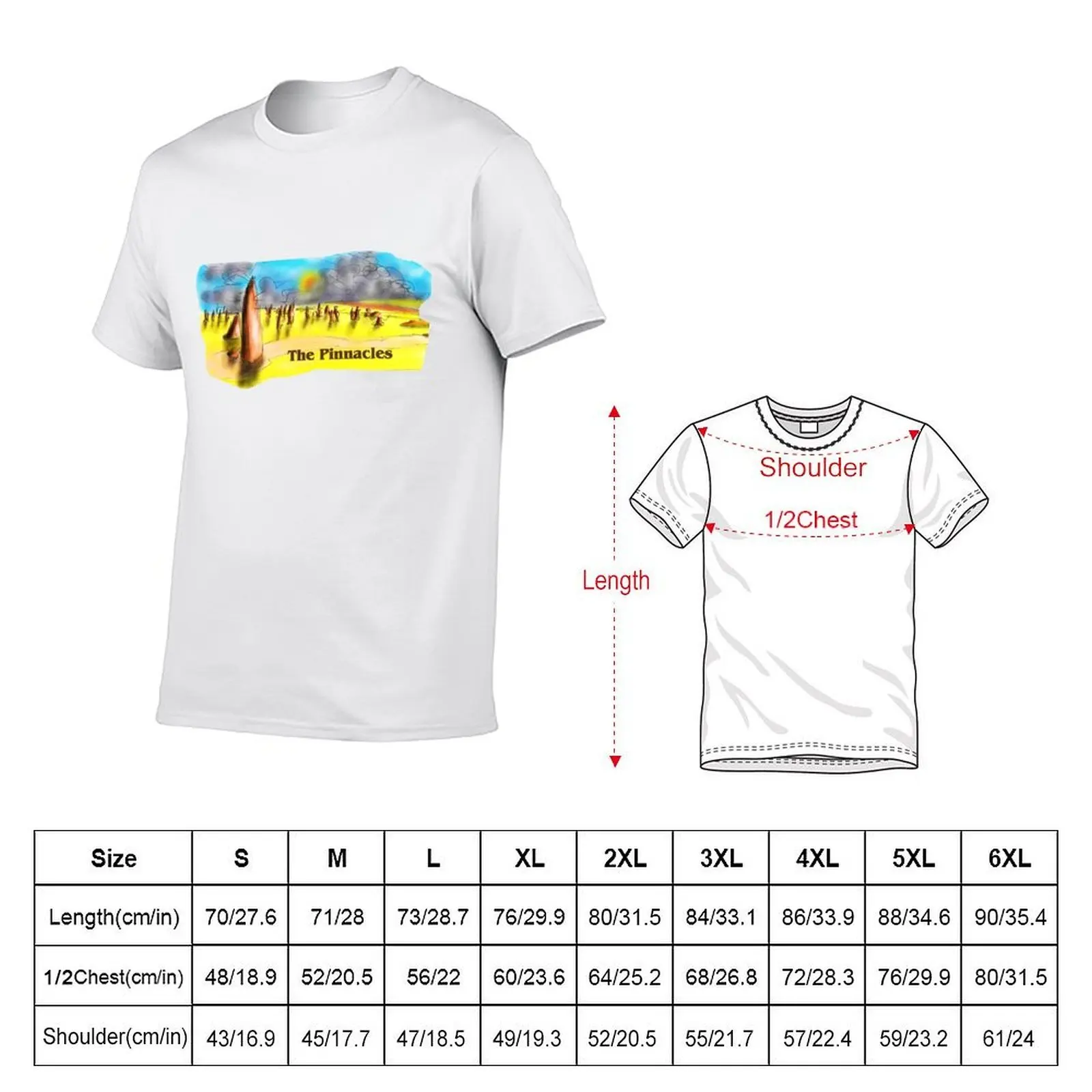 The Pinnacles T-Shirt t shirt man designer man graphic t shirt man tshirt T-shirt