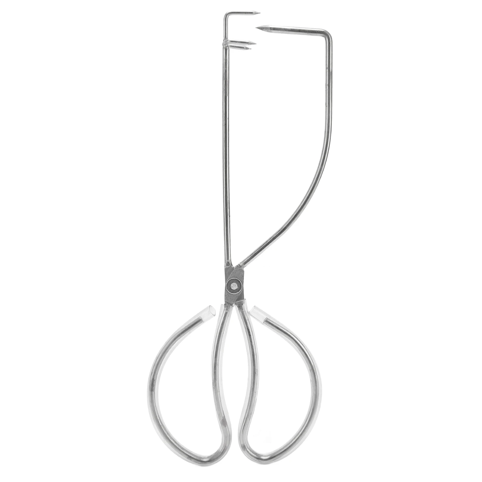 Dipping Tong Pottery Tool Stainless Steel High Strength Simple Shape Pottery Clay Sculpture Pliers