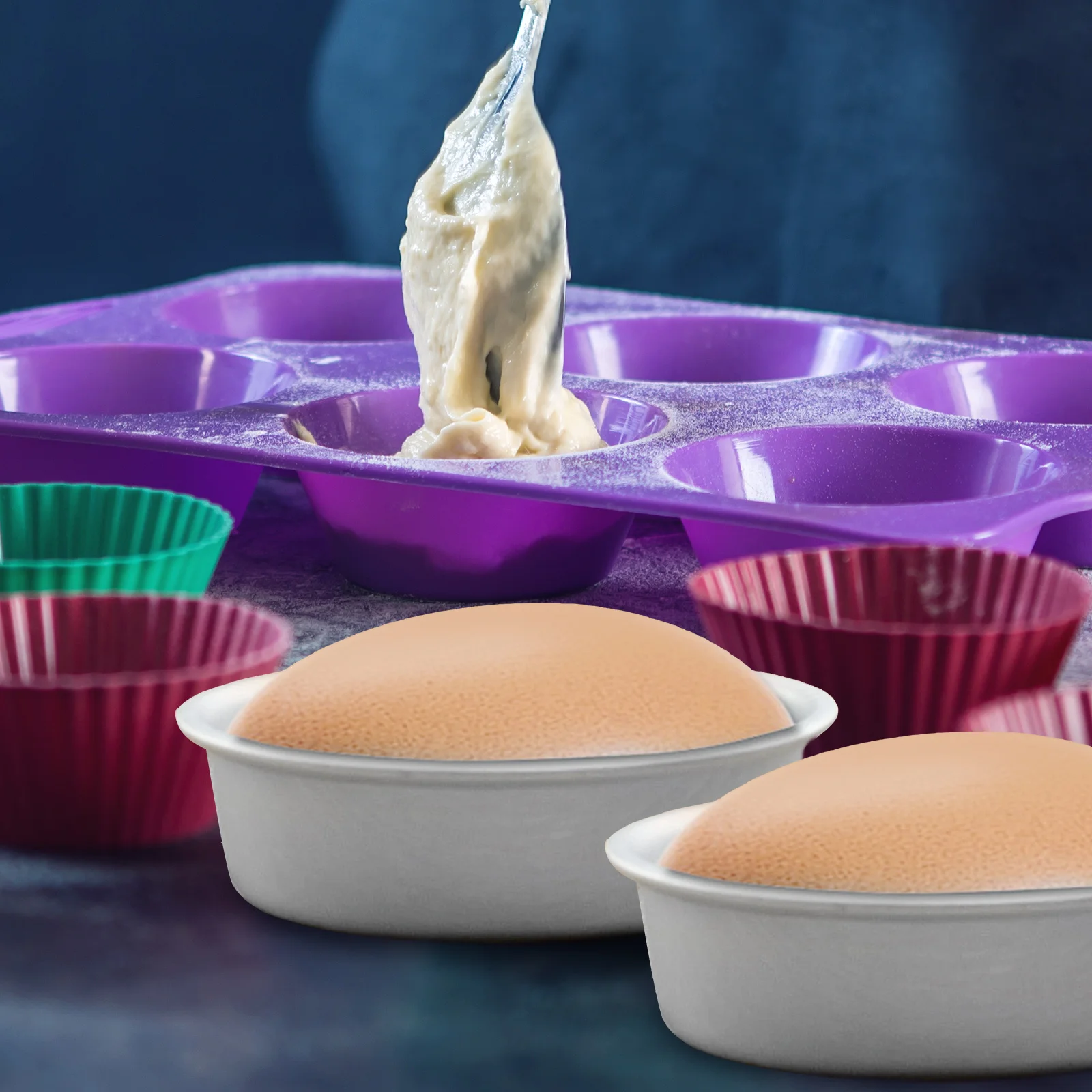 

10 шт., набор форм для выпечки торта с антипригарным покрытием, мини-формы для чизкейка, легко чистящиеся металлические банки для торта для дома, хлебобулочные инструменты, принадлежности