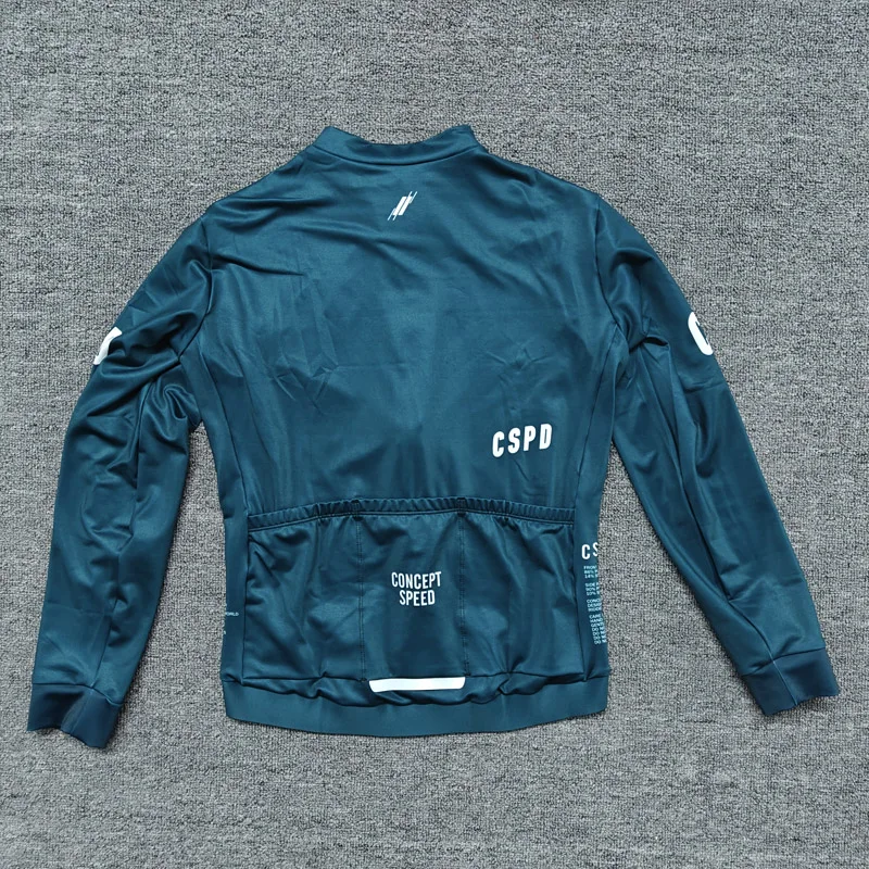 CSPD Thermal Fleece Cycling Jersey,Anti-pilling Bike Shirts Winter Outdoor Bicycle Clothing,Keep Warm Cycling Clothing