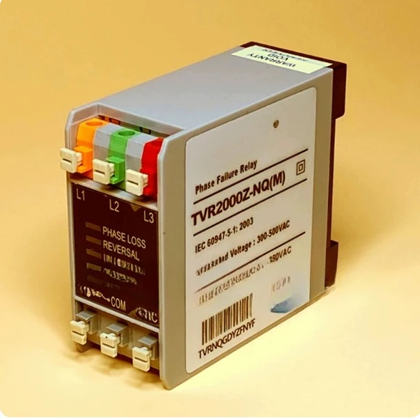 Phase sequence protection relay TVR2000Z-1/NQM TVR2000Z-1/- 2 3 4 5 6 9 NQL