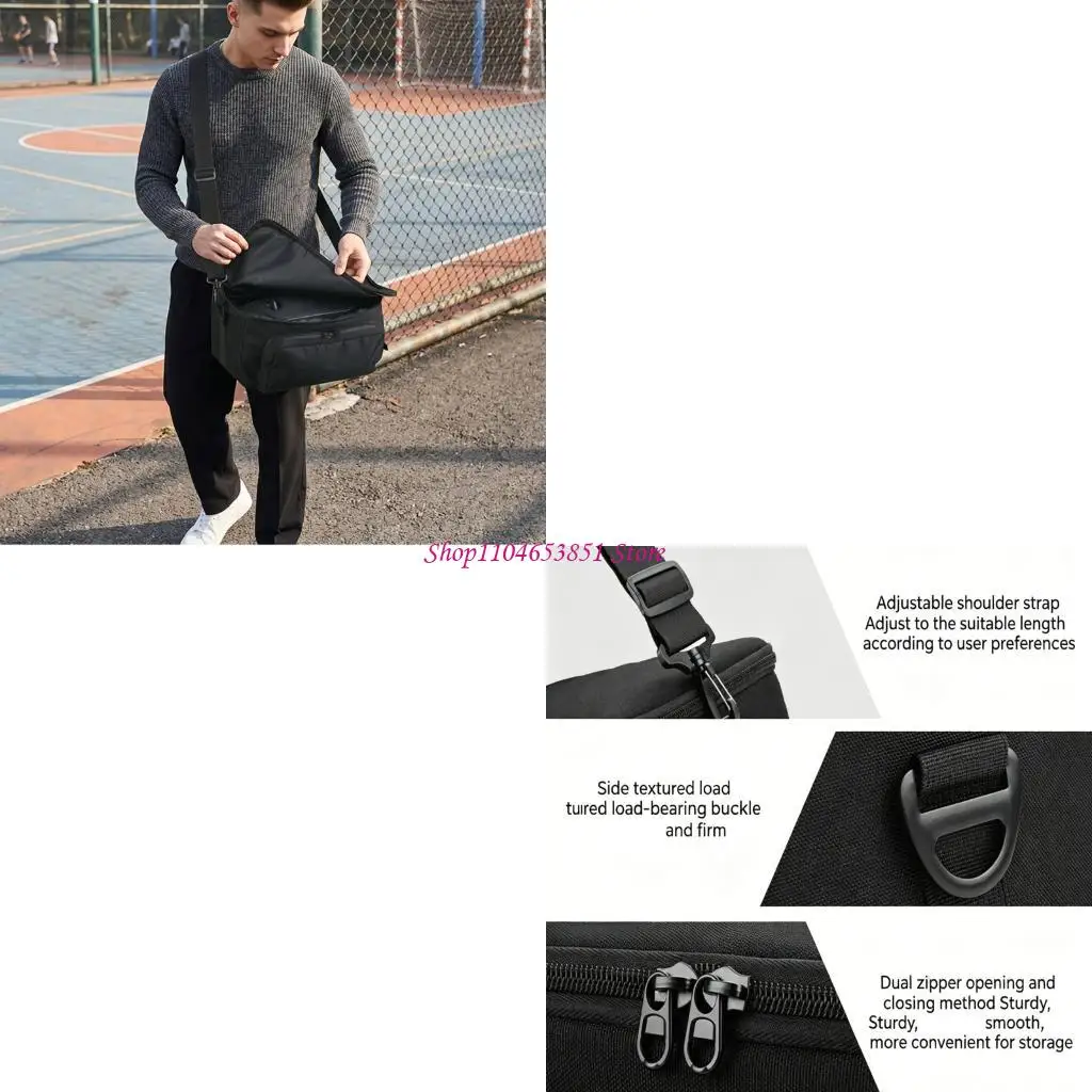Speaker Protective Cover Bag With Padded Interior And Double Zippered Design For ULT Field 5 Holder Case 