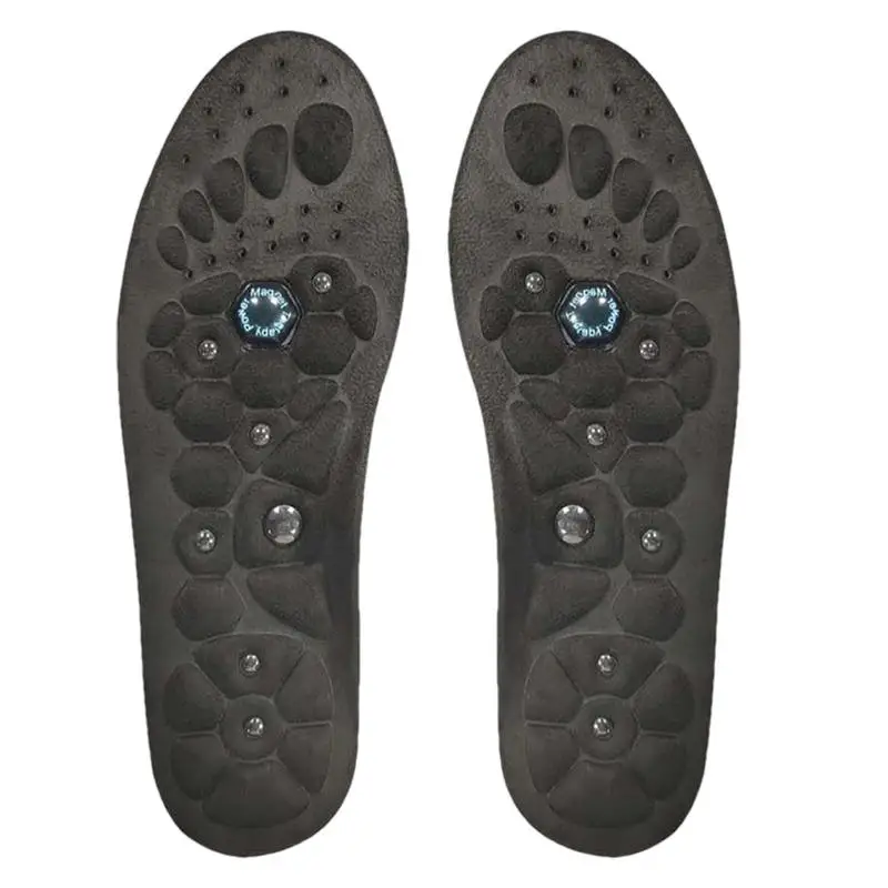 

Magnetic Insoles Stress Relief Shoe Inserts Elastic Reflexology Acupoint Insoles Footwear Massage Inserts For Men Women