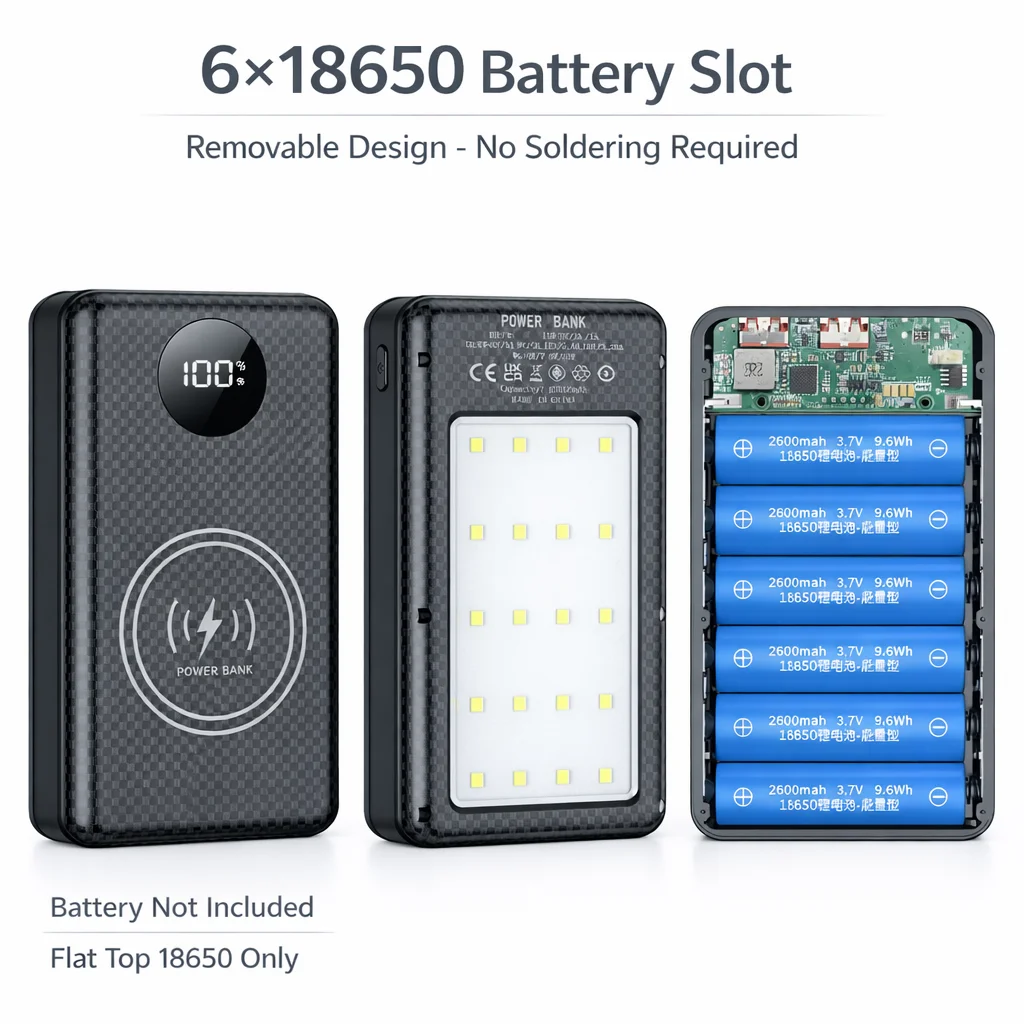 Diy 18650 Battery P…